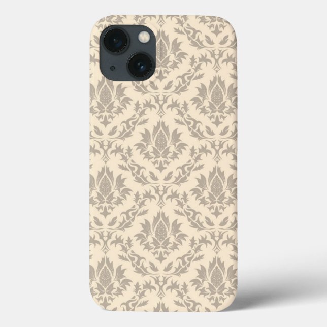 Funda De Case-Mate Para iPhone Patrón de Damasco 3 (Reverso)