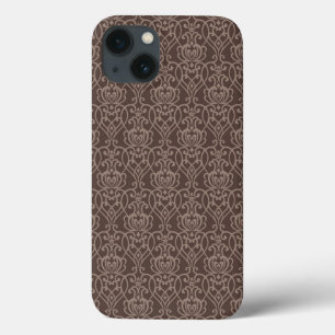 Funda Para iPhone 13 Patrón de Damasco 6