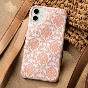 Funda Para iPhone 15 Pro Max Patrón de Damasco de color