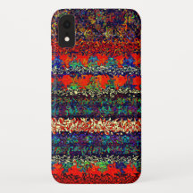 Patrón de Denim de tiras de Boho en Naranja de fue