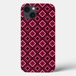 Funda Para iPhone 13 Patrón de Diamante