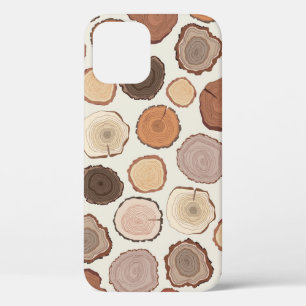 Funda Para iPhone 12 Patrón de dibujos animados de los bosques de los á