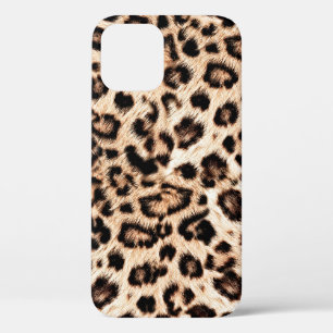 Funda Para iPhone 12 Patrón de diseño de leopardo: Elegancia salvaje.