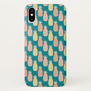 Funda Para iPhone X Patrón de Doodle de piña