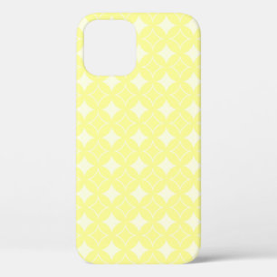 Funda Para iPhone 12 Patrón de envío amarillo limón