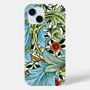 Funda Para iPhone 15 Patrón de época William Morris - Granville