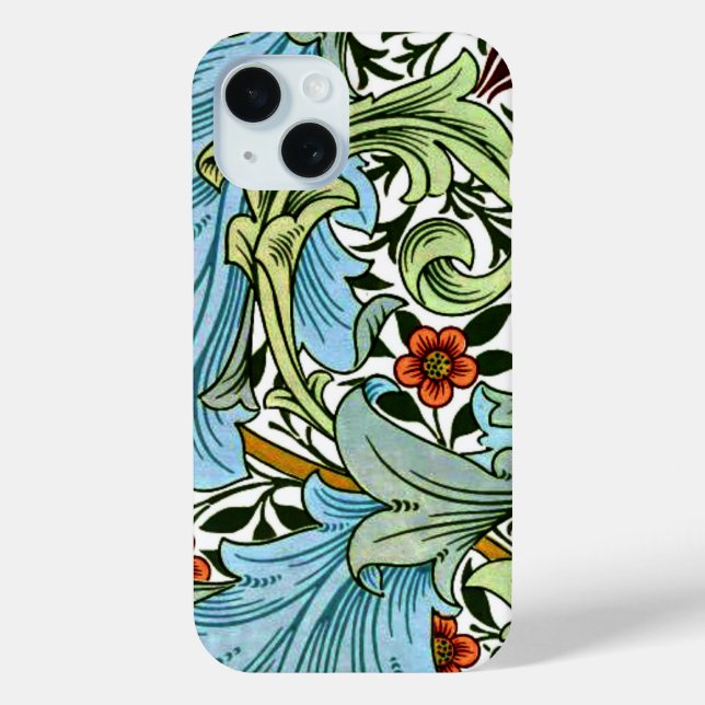 Funda De Case-Mate Para iPhone Patrón de época William Morris - Granville (Reverso )