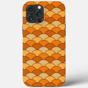 Funda Para iPhone 13 Pro Max Patrón de escalado de peces japonés