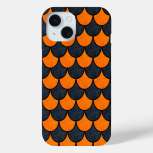 Funda Para iPhone 15 Patrón de escamas de sirena de Halloween