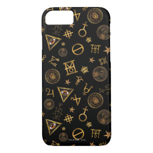 Funda Para iPhone 8/7 Patrón De Escudos Y Símbolos Mágicos De MACUSA™