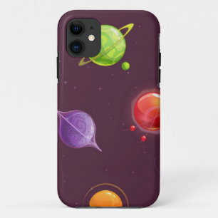 Funda Para iPhone 11 Patrón de espacio