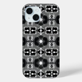 Funda Para iPhone 15 Patrón de Espejo de Sombra