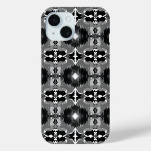 Funda Para iPhone 15 Patrón de Espejo de Sombra