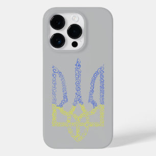 Funda Para iPhone 14 Pro De Case-Mate Patrón de espiral de tridente de trízub del escudo