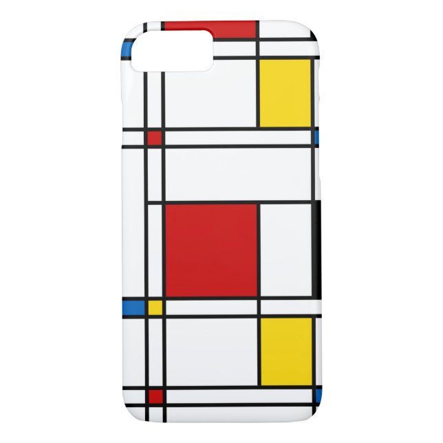 Funda De Case-Mate Para iPhone Patrón De Estijl (Reverso)