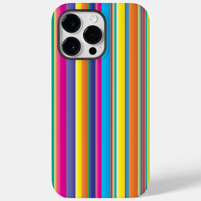 Funda De Case-Mate Para iPhone Patrón de estilos arcoirisApple iPhone 13 Pro, ape (Reverso )