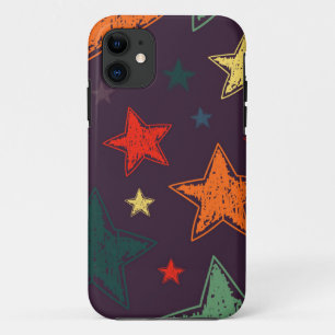 Funda Para iPhone 11 Patrón de estrellas