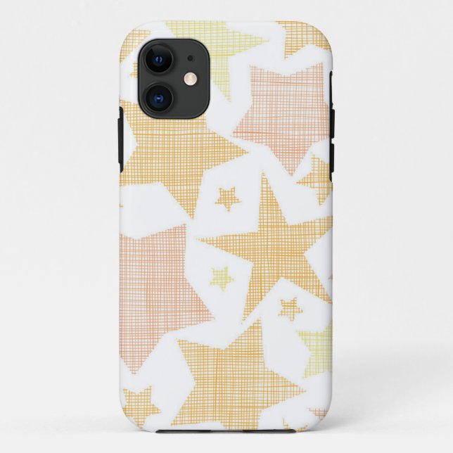 Funda De Case-Mate Para iPhone Patrón de estrellas (Reverso)