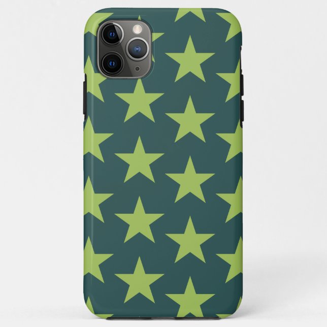 Funda De Case-Mate Para iPhone Patrón de estrellas 17 (Reverso)