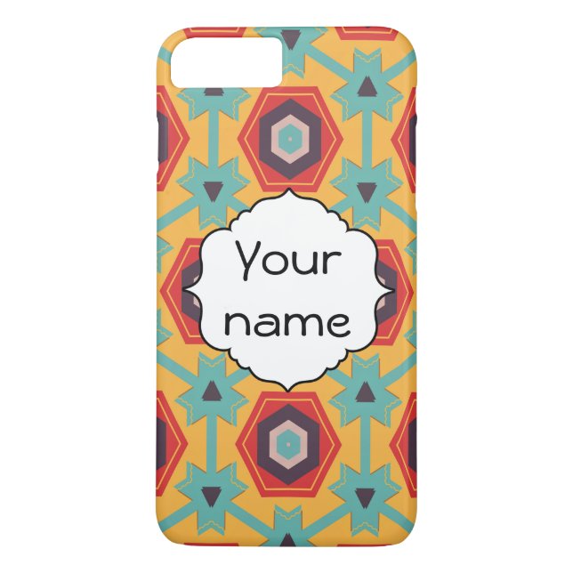 Funda De Case-Mate Para iPhone Patrón de estrellas y panecillos (Reverso)