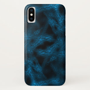 Funda Para iPhone X Patrón de fantasía azul