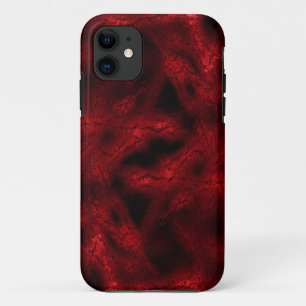 Funda Para iPhone 11 Patrón de fantasía roja
