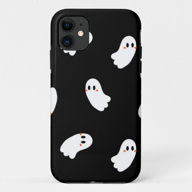 Funda De Case-Mate Para iPhone Patrón de fantasma (Reverso)