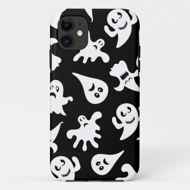 Funda De Case-Mate Para iPhone Patrón de fantasma (Reverso)