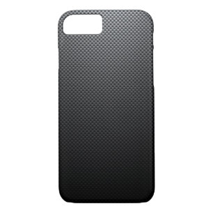 Funda Para iPhone 8/7 Patrón de fibra de carbono negro