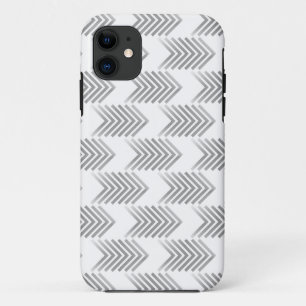 Funda Para iPhone 11 Patrón de flecha tribal gris