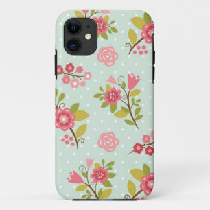 Funda Para iPhone 11 Patrón de flor