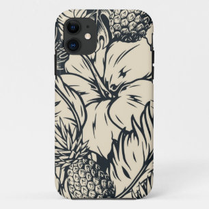 Funda Para iPhone 11 Patrón de flor