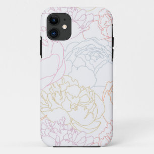 Funda Para iPhone 11 Patrón de flor