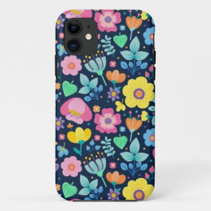 Funda Para iPhone 11 Patrón de flor
