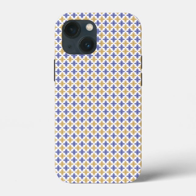 Funda De Case-Mate Para iPhone Patrón de flor (Reverso )