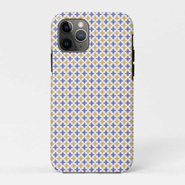Funda De Case-Mate Para iPhone Patrón de flor (Reverso)