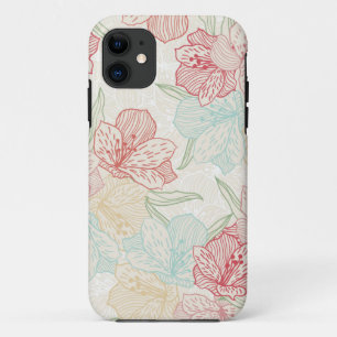 Funda Para iPhone 11 Patrón de flor