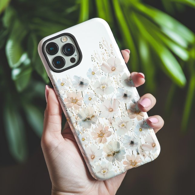 Funda De Case-Mate Para iPhone Patrón de Flor Silvestre (Wildflowers Pattern Phone Case)