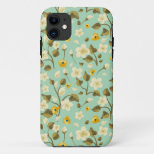 Funda Para iPhone 11 Patrón de flores