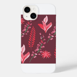 Funda Para iPhone 14 De Case-Mate Patrón de flores.
