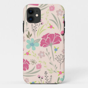 Funda Para iPhone 11 Patrón de flores