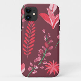 Funda Para iPhone 11 Patrón de flores