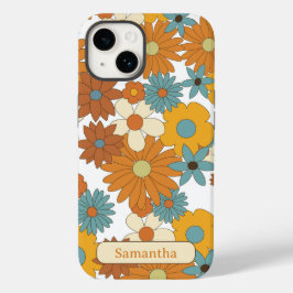 Funda Para iPhone 14 De Case-Mate Patrón de flores coloridas personalizadas