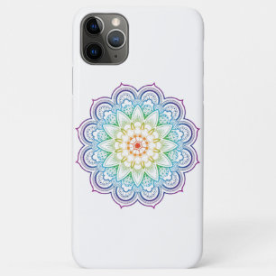 Funda Para iPhone 11 Pro Max Patrón de flores Datura de Mandala