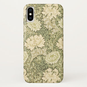 Funda Para iPhone X Patrón de flores de crisantemo (por William Morris