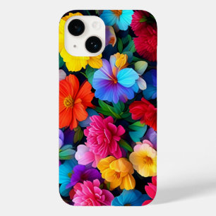 Funda Para iPhone 14 De Case-Mate Patrón de flores multicolores-75647