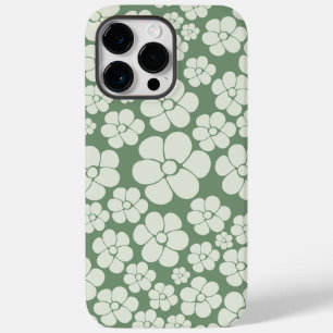 Funda Para iPhone 14 Pro Max De Case-Mate Patrón de flores - Verde