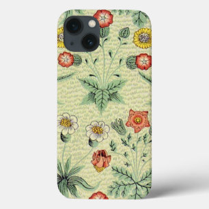 Funda Para iPhone 13 Patrón de fondo de escritorio floral de William Mo
