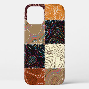 Funda Para iPhone 12 Patrón de fondo sin inconvenientes. Lo haré sin fi