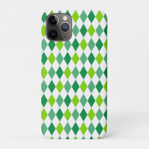 Funda Para iPhone 11 Pro Patrón de forma de diamante de San Patricio-54603